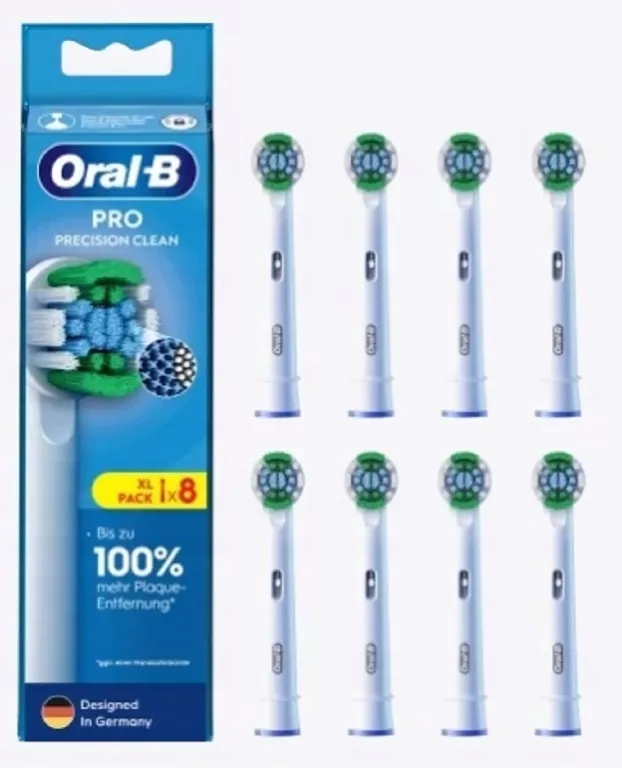 Końcówki do szczoteczki Oral-B Pro Precision Clean 8 sztuk 8006540895474