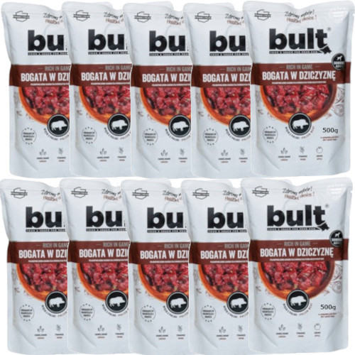 Levně Bult Mletá Zvěřina Sáček 500 G Kompletní Krmivo Pro Psy Bez Přísad