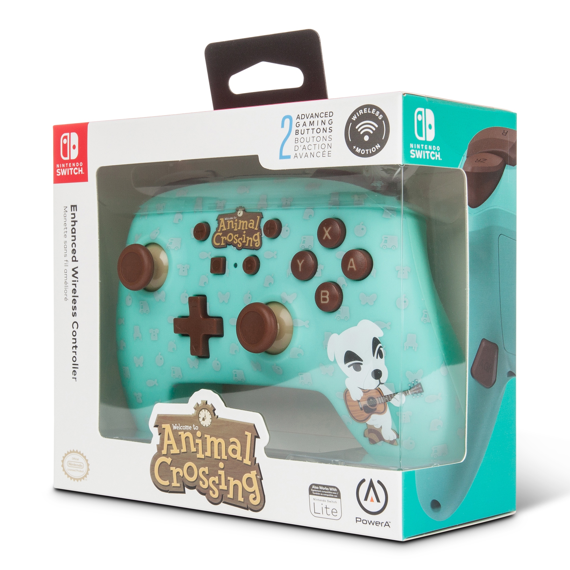 PowerA Nintendo Switch Pad bezprzewodowy Animal Crossing