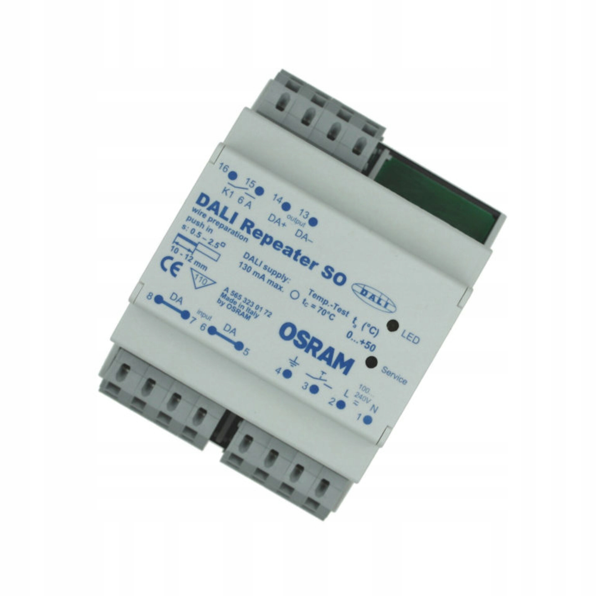 Ledvance Dali Rep So Dali repeater, predĺženie zbernice až 300 m, IP20