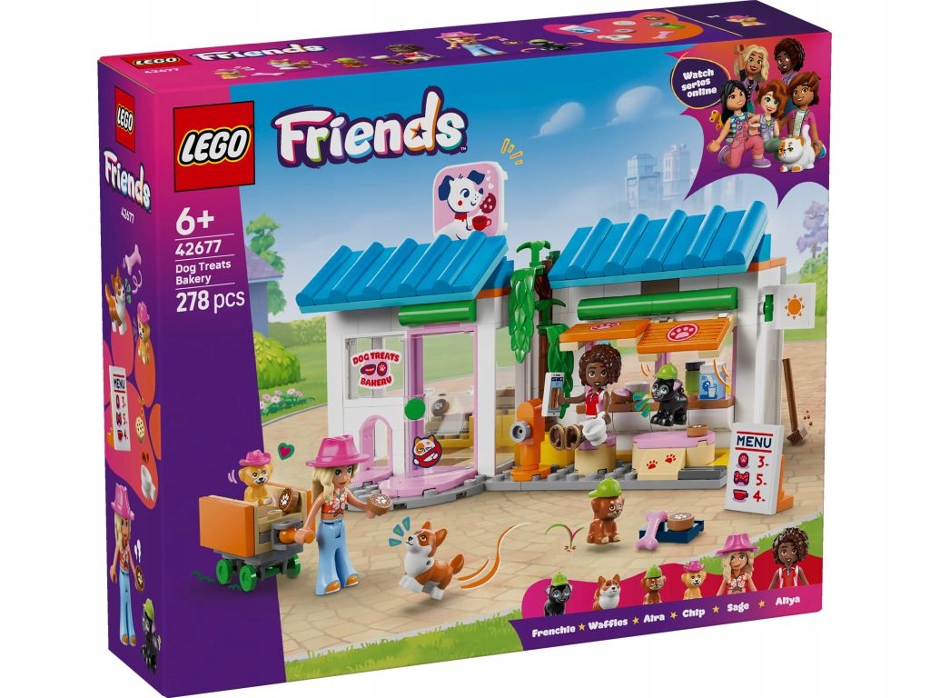 Lego 42677 Friends Pekárna s psími pamlsky