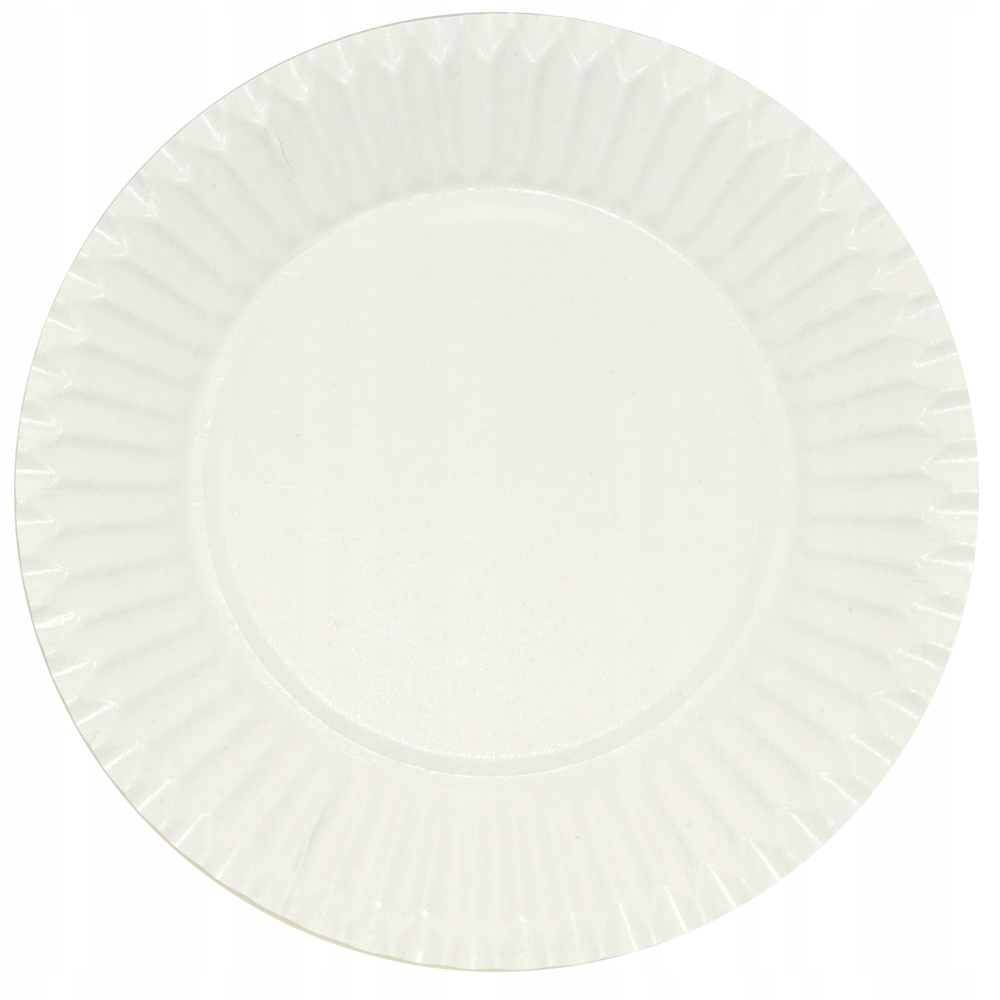 

Talerzyki papierowe Białe okrągłe 15 cm 100 szt.