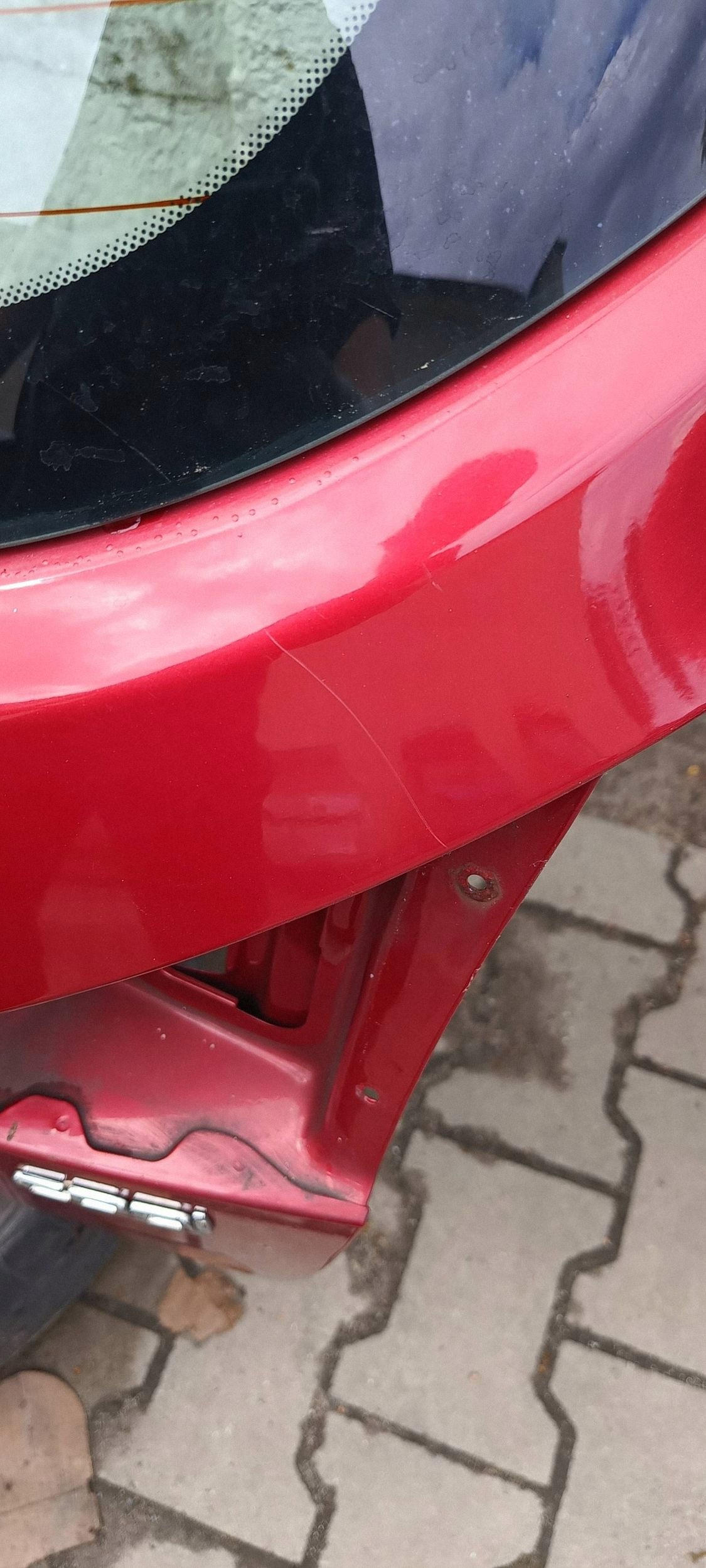 KIA VENGA boot door rear boot window rear part 2009