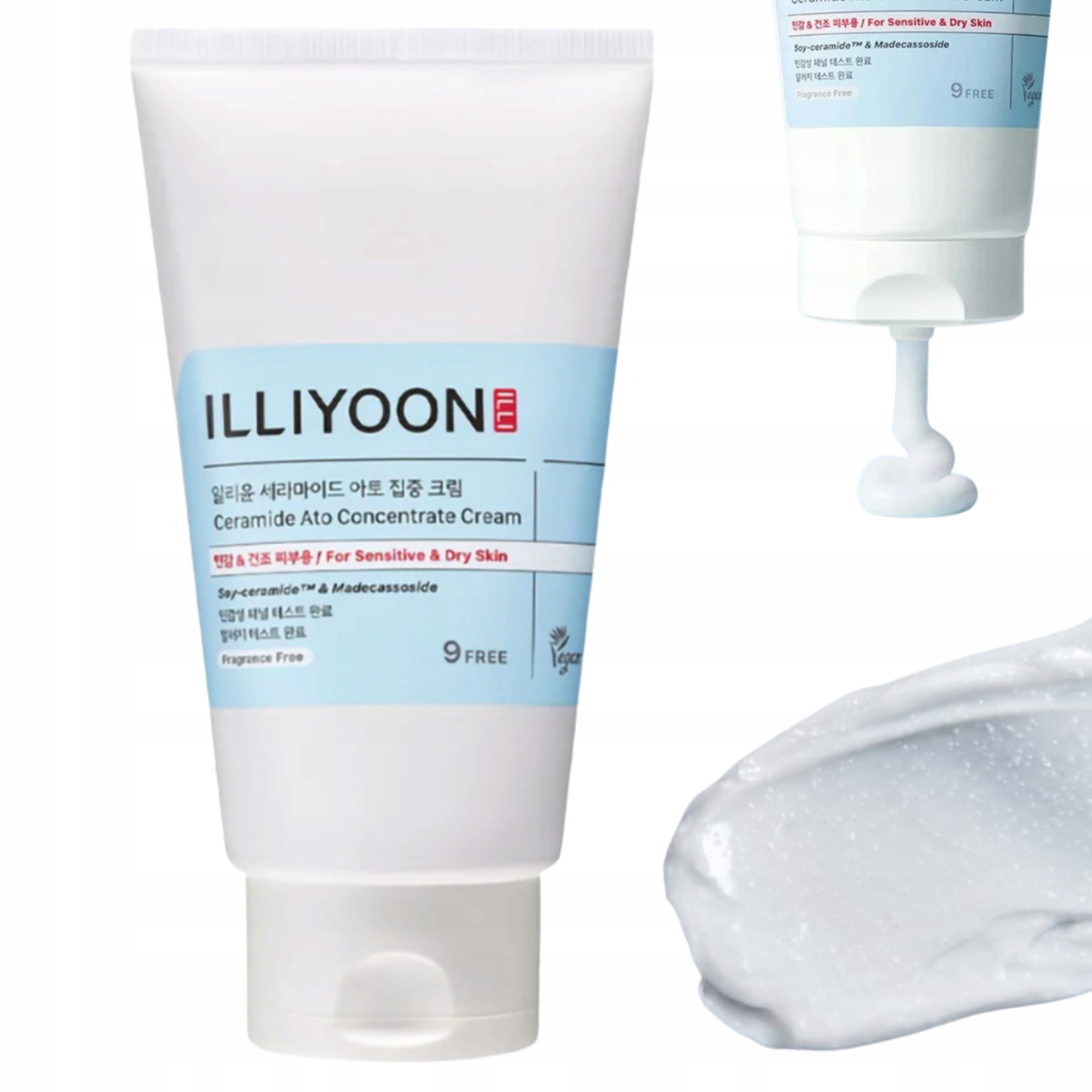 Krem z Ceramidami Nawilża Regeneruje koreański Illiyoon Ceramide Ato 230ml