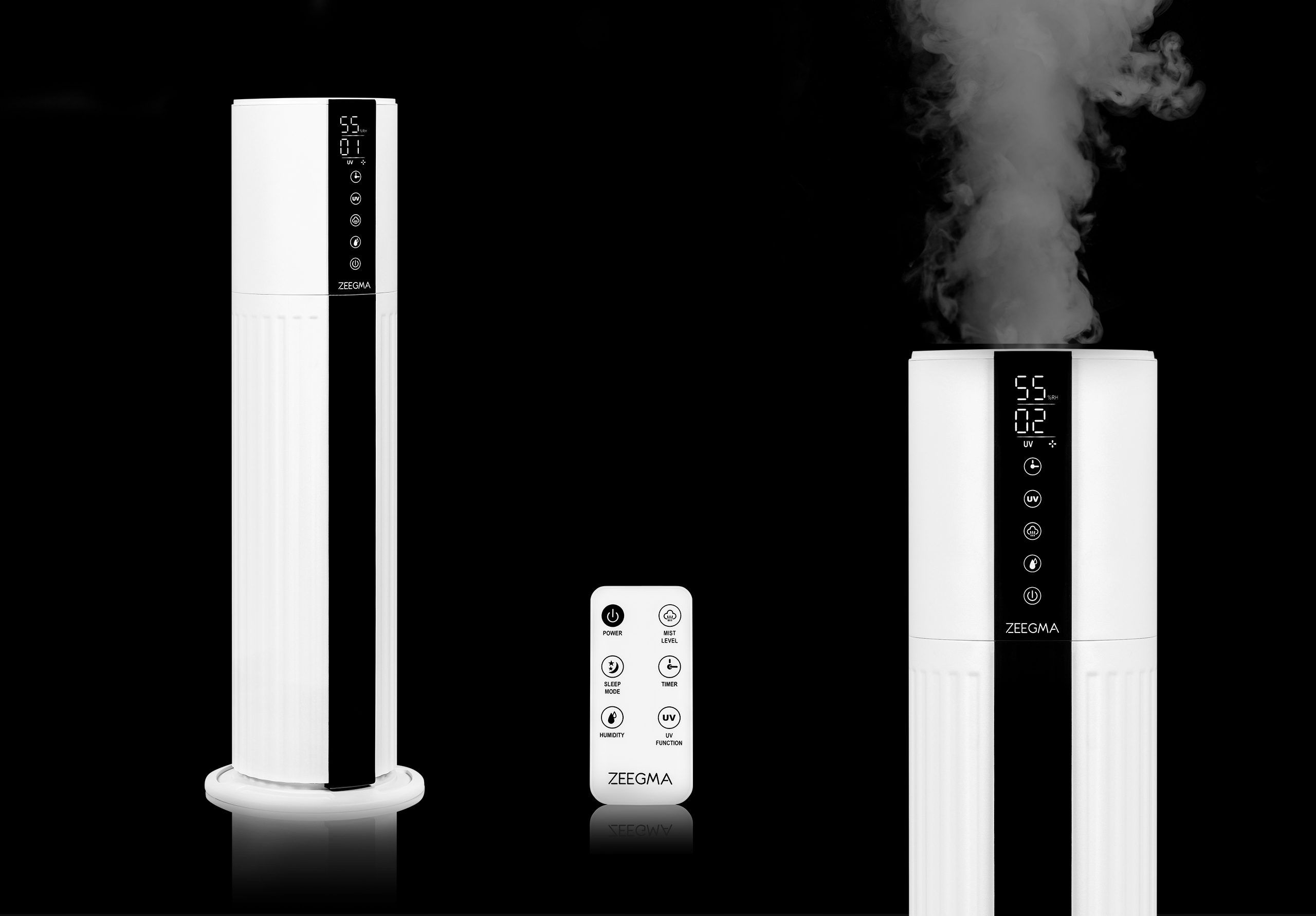 JONIZATOR, NAWILŻACZ POWIETRZA ULTRADŹWIĘKOWY AUTO Wydajność 300 ml/h