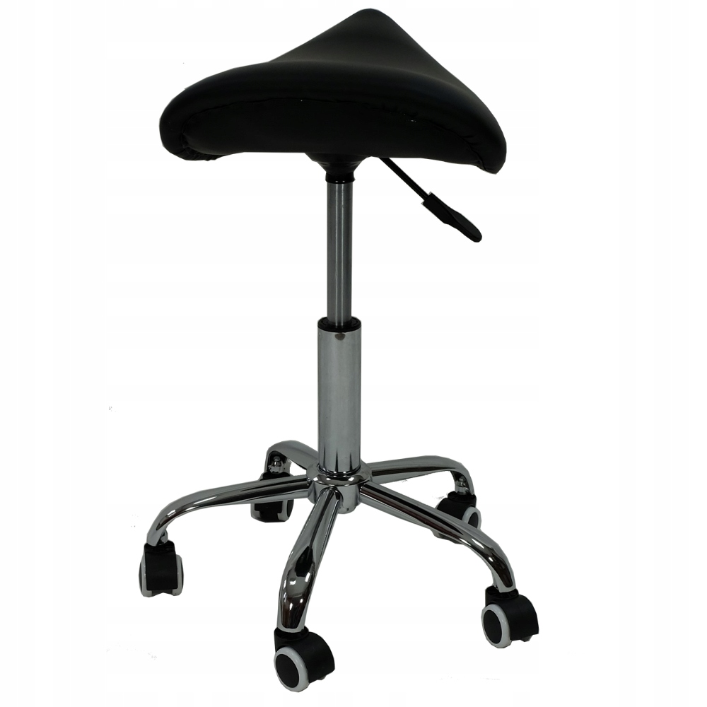 TABORET KOSMETYCZNY RODEO SIODŁO CZARNY Model CN03560