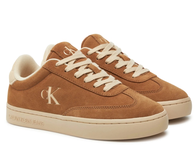 Calvin Klein Jeans Tenisky Classic Cupsole Laceup Wt Wm semišové vel.