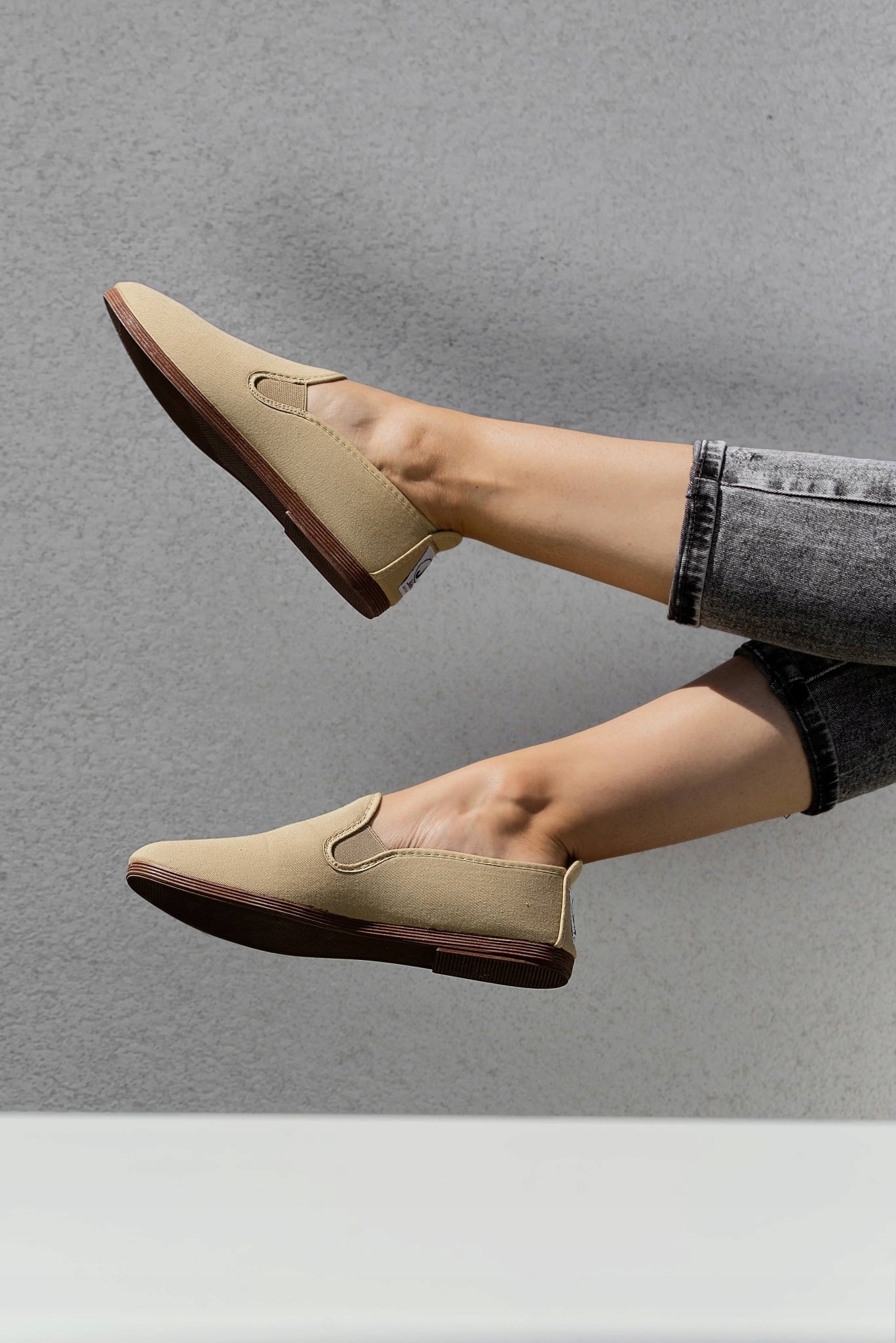 wygodne ESPADRYLE TENISÓWKI WKŁADANE damskie r. 42 Rozmiar 42