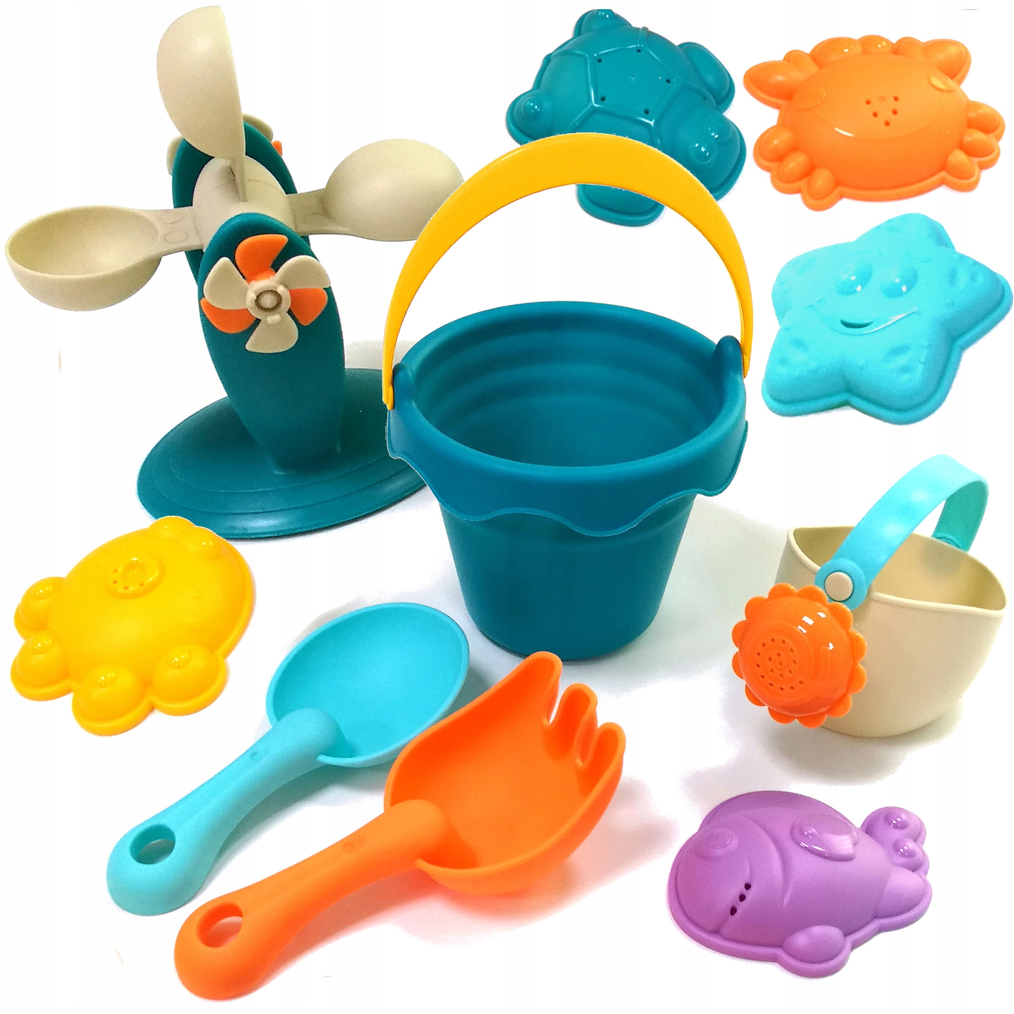 

Zabawki Do Piasku piaskownicy do kąpieli 10 el.