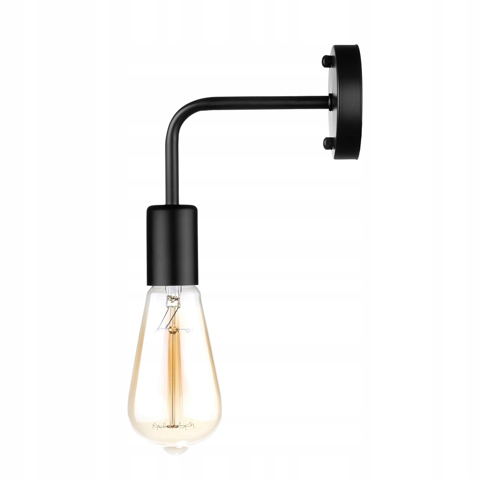 

Lampa nowoczesna Kinkiet Loft E27 WST052 czarny