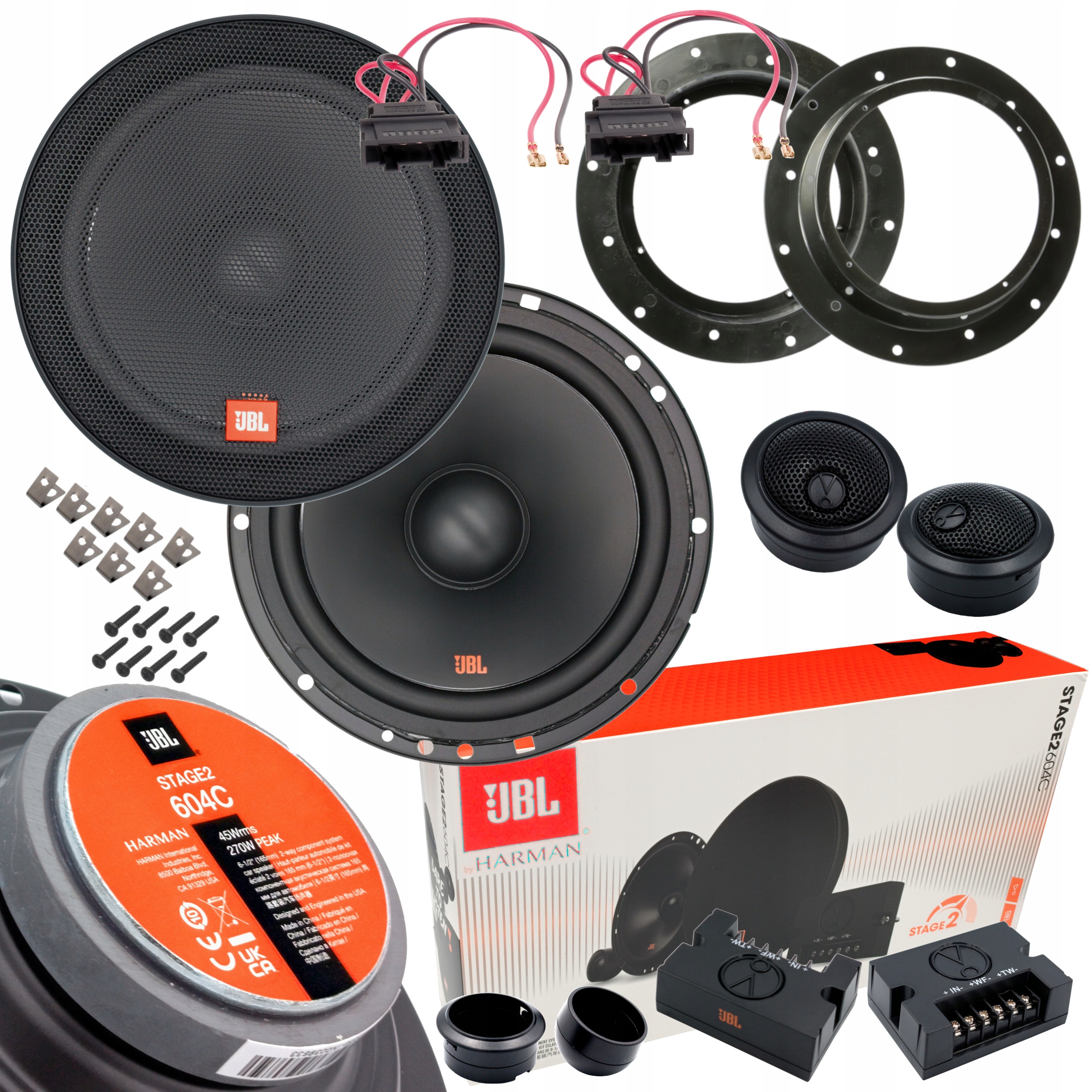 Динаміки автомобільні двосторонній JBL Stage204c + 3 інше продуктів