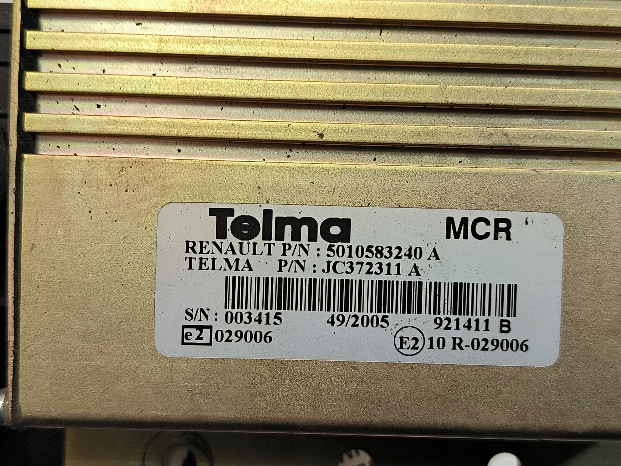 module MCR TELMA 5010583240A RENAULT PREMIUM 320