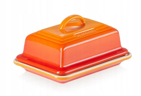 Maselniczka z kamionki Le Creuset- uszkodzona