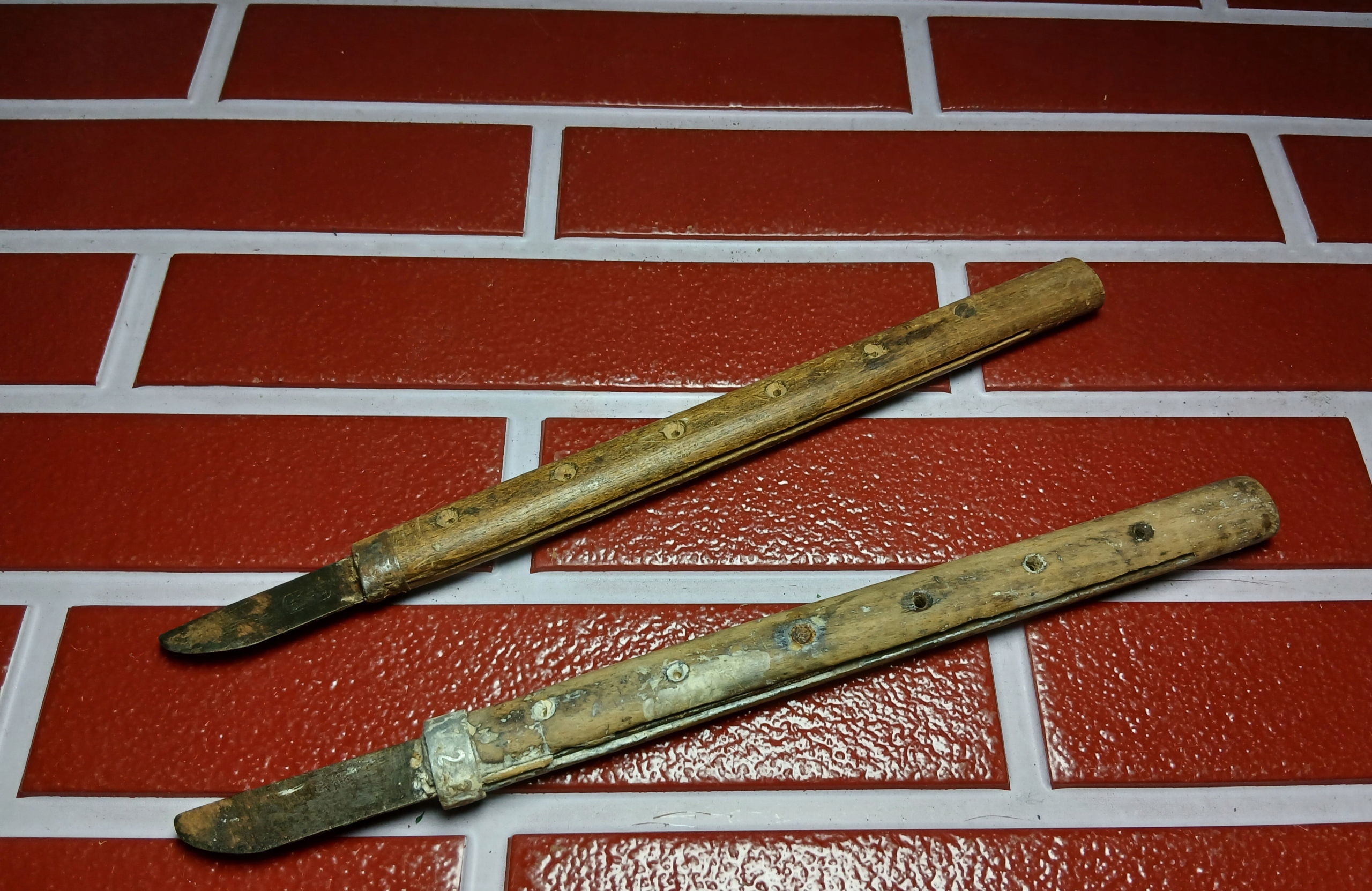 STARE NARZĘDZIA CIEKAWE DŁUGIE NOŻYKI 1941 R.