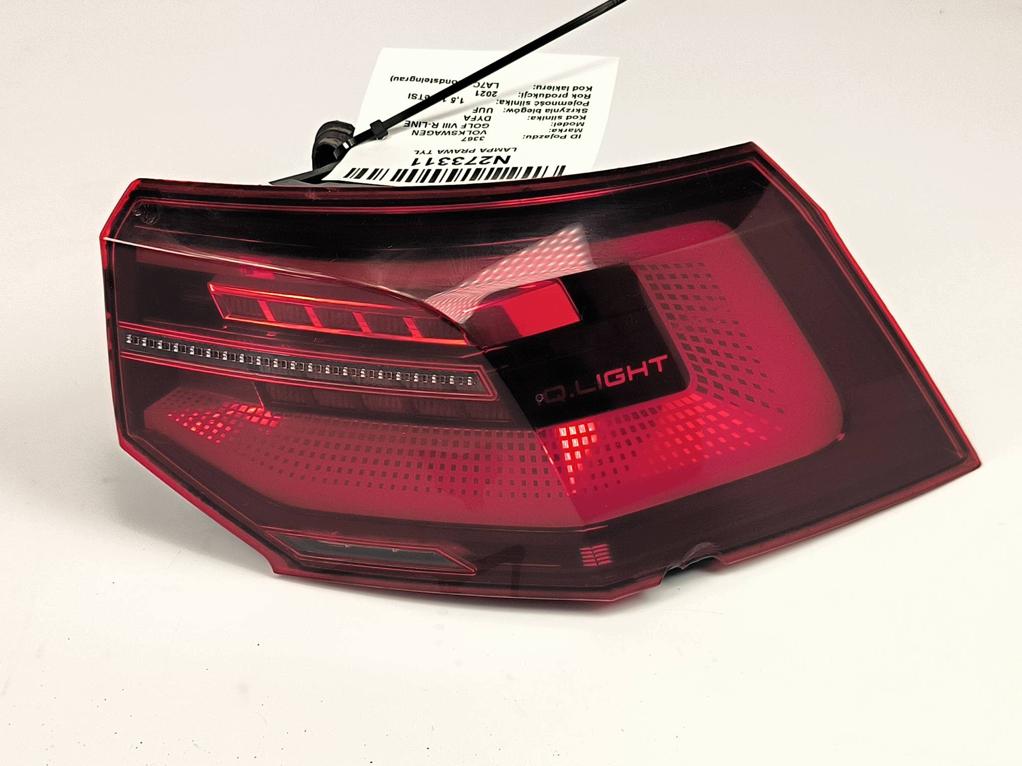 light right rear part 5H0945208A VOLKSWAGEN GOLF VIII R-LINE
