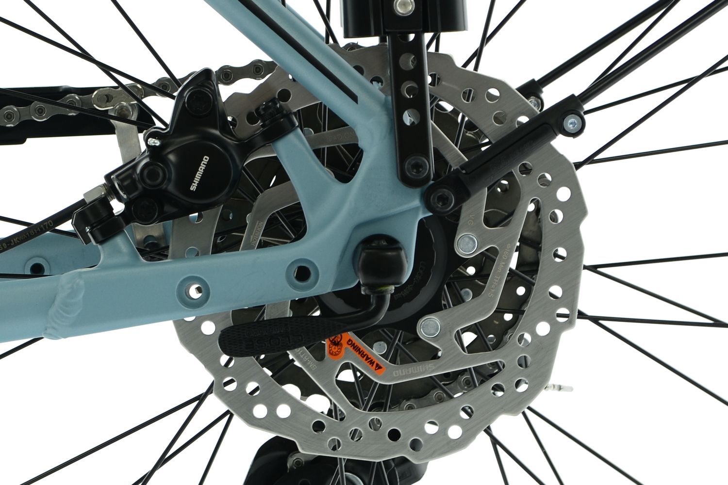 Rower Trekkingowy Kands 28 Verso V2 r19' błękit CUES SHIMANO HYDRAULIKAr25D