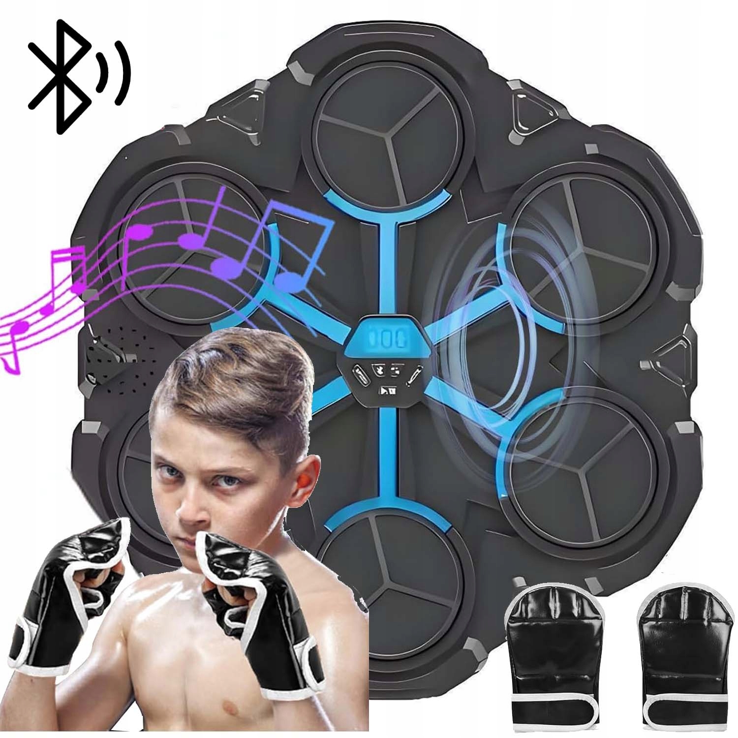 Inteligentní Boxovací Stroj Namontovaný Na Stěně Pomocí Bluetooth Pro Děti
