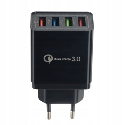 Szybka ładowarka sieciowa USB Quick Charge 3.0 4x Przeznaczenie uniwersalna