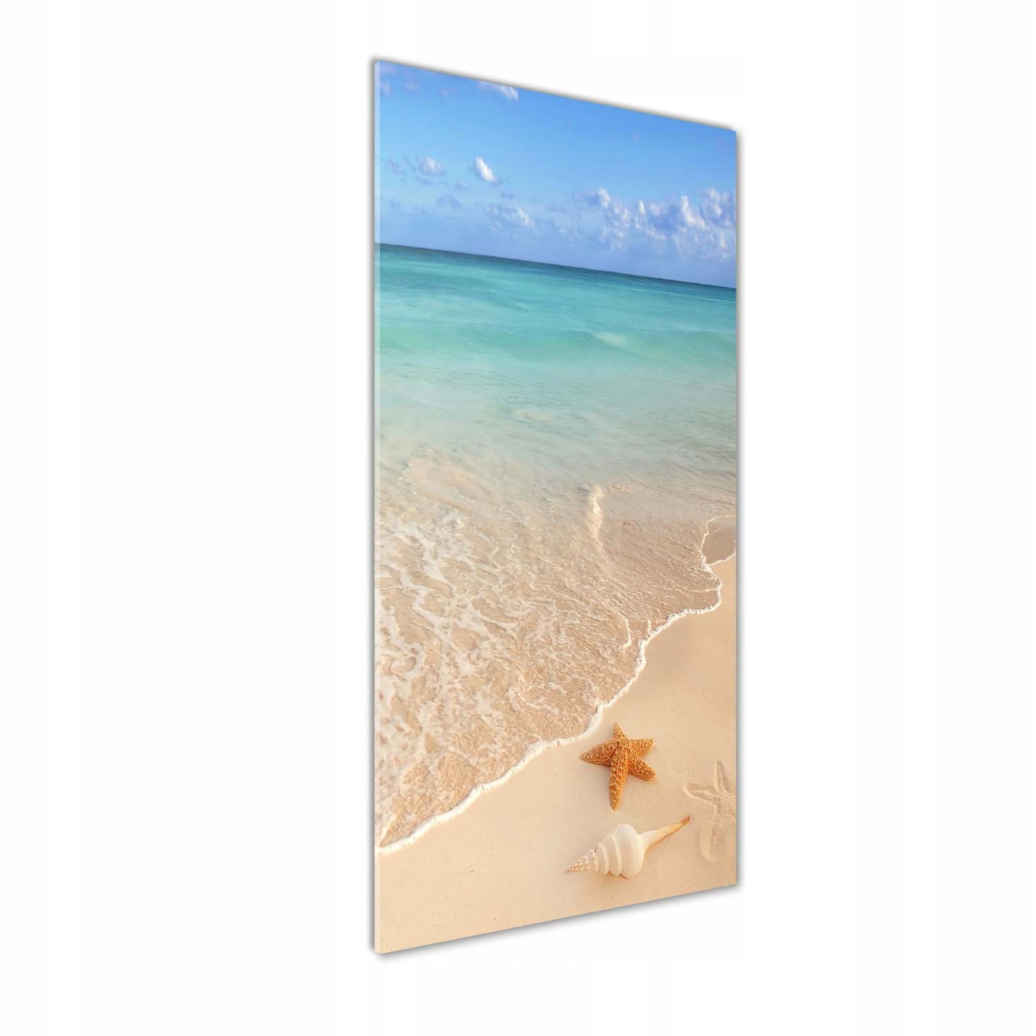 

Foto obraz akrylowy Rozgwiazda na plaży 50x125cm
