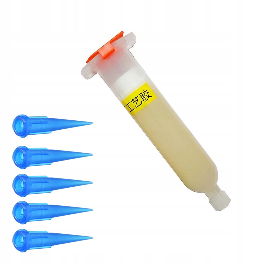 Klej Cpg Montażowy Bezbarwny 30ml Aplikator Do iPhone Back Glass Tylne Szkł