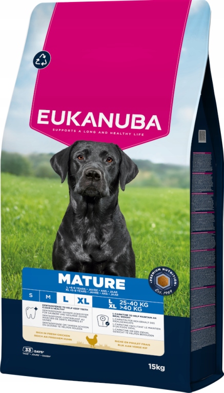 Eukanuba Dog Mature Large&Giant Karma sucha dla psa seniora op. 15kg