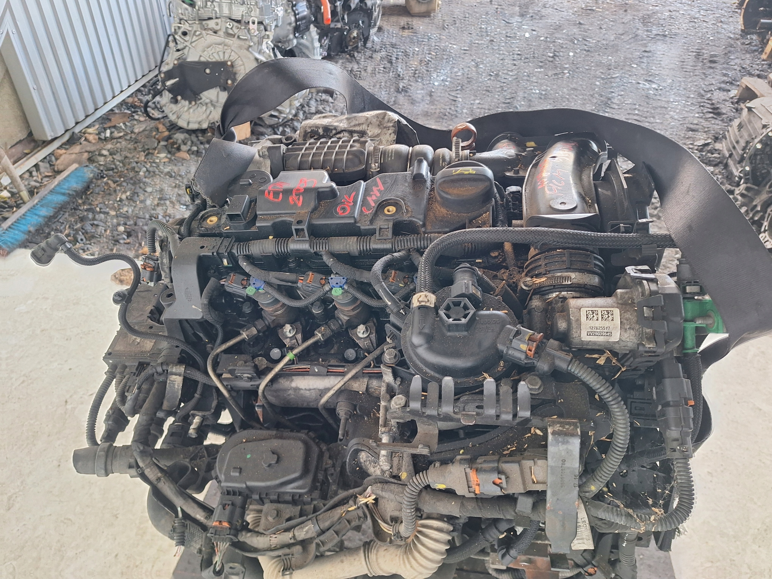 PEUGEOT 2008 and 12-16 engine 1.6 8V HDI 9H01 10JBHR