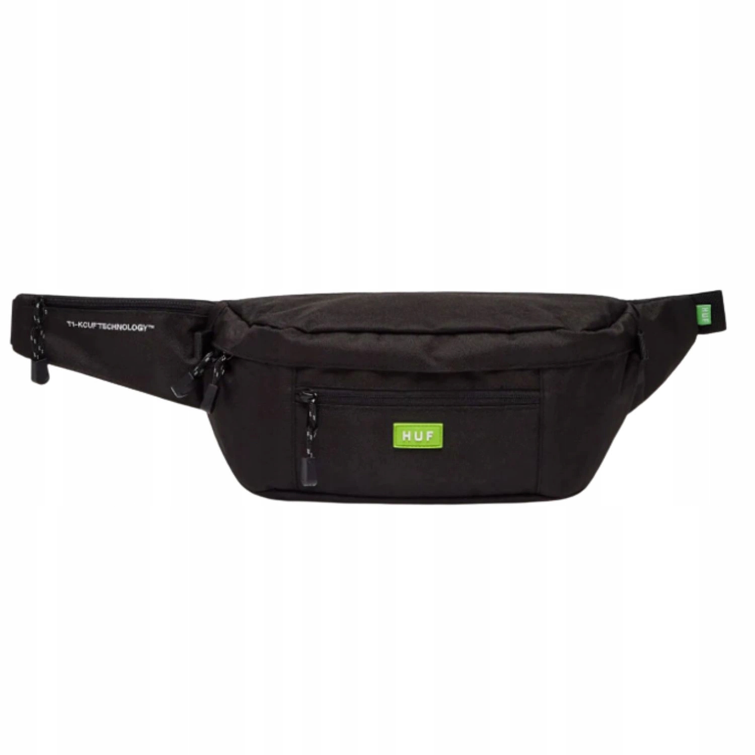 Ledvinka Huf Hyde Waist bederní taška módní ramenní popruh prostorná černá