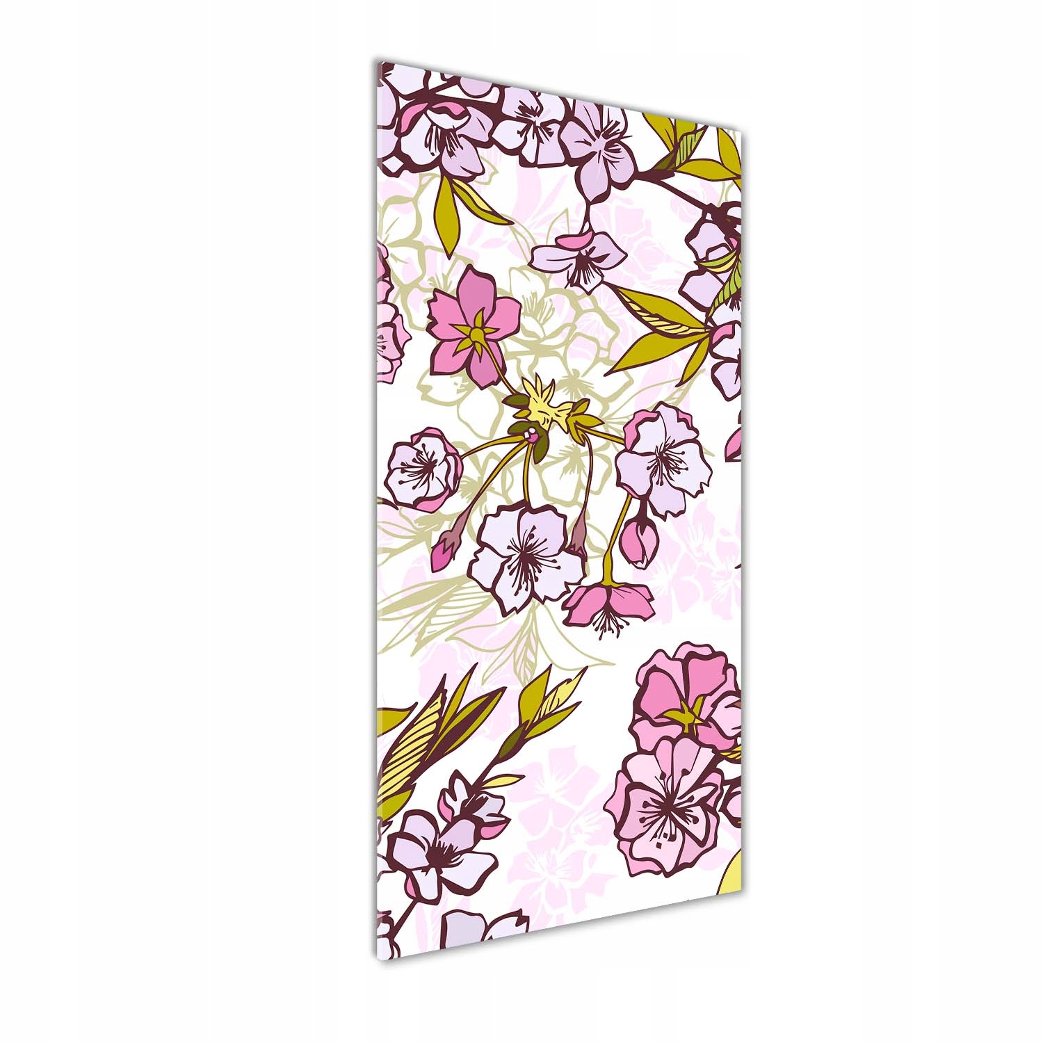 

Nowoczesny fotoobraz akrylowy Kwiaty wiśni 50x125