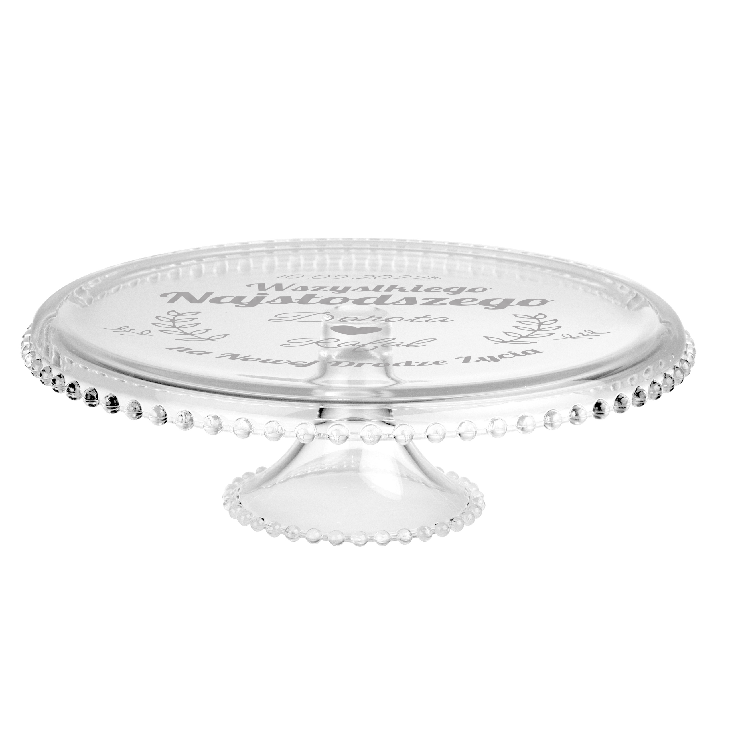 

Patera Szklana Grawer Ślub Rocznica