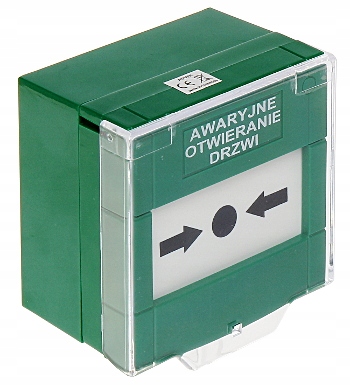 Núdzové výstupné tlačidlo Yotogi Apwk-dp No/nc x 2