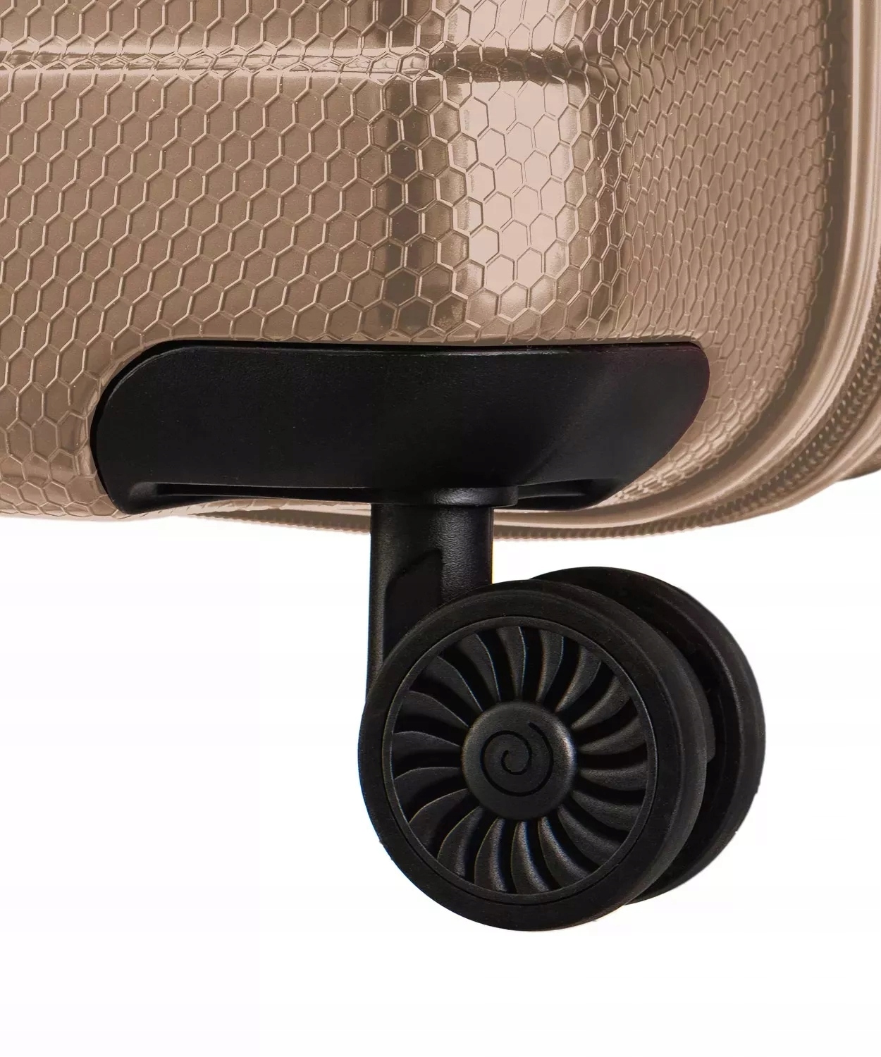 Walizka Duża Podróżna Na Kółkach Twarda Poliwęglan PUCCINI Szampan PC029A 6 Szerokość (dłuższy bok) 51 cm