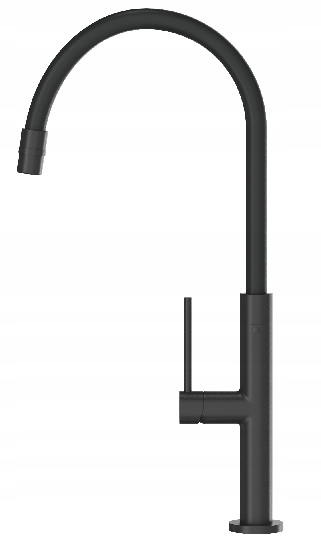 Čierna Kuchynská Batéria S Flexibilným Výtokom, Kohútik Do Drezu Oti