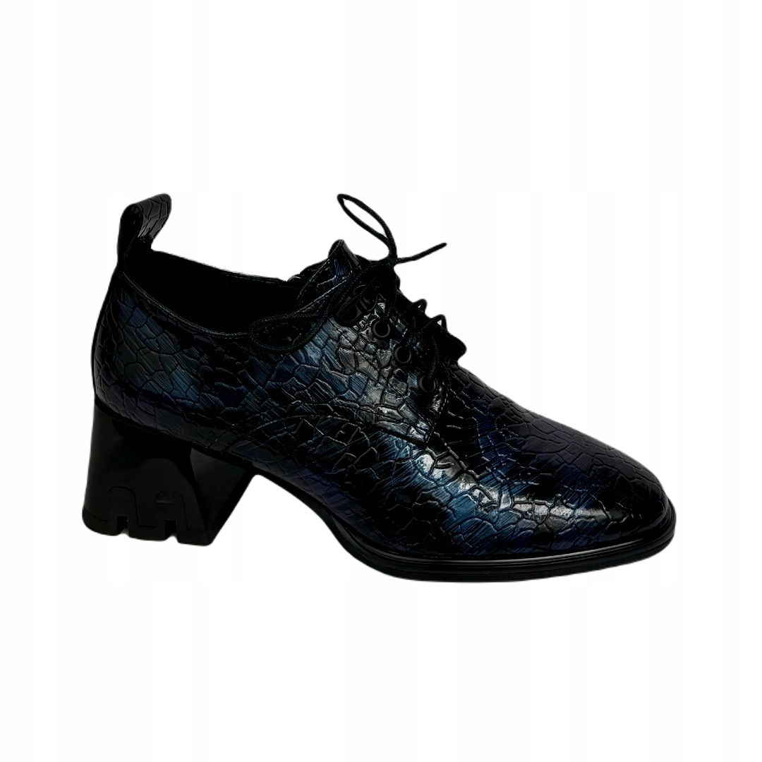 Dámské polobotky Artiker 55C0427 Tmavě Modrá/černá Velikost 41, Černá