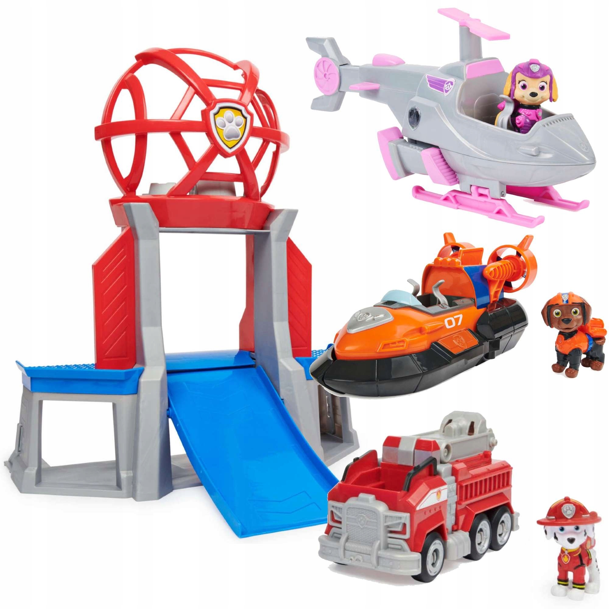 

Zestaw Psi Patrol Adventure City Tower 3 Pojazdy