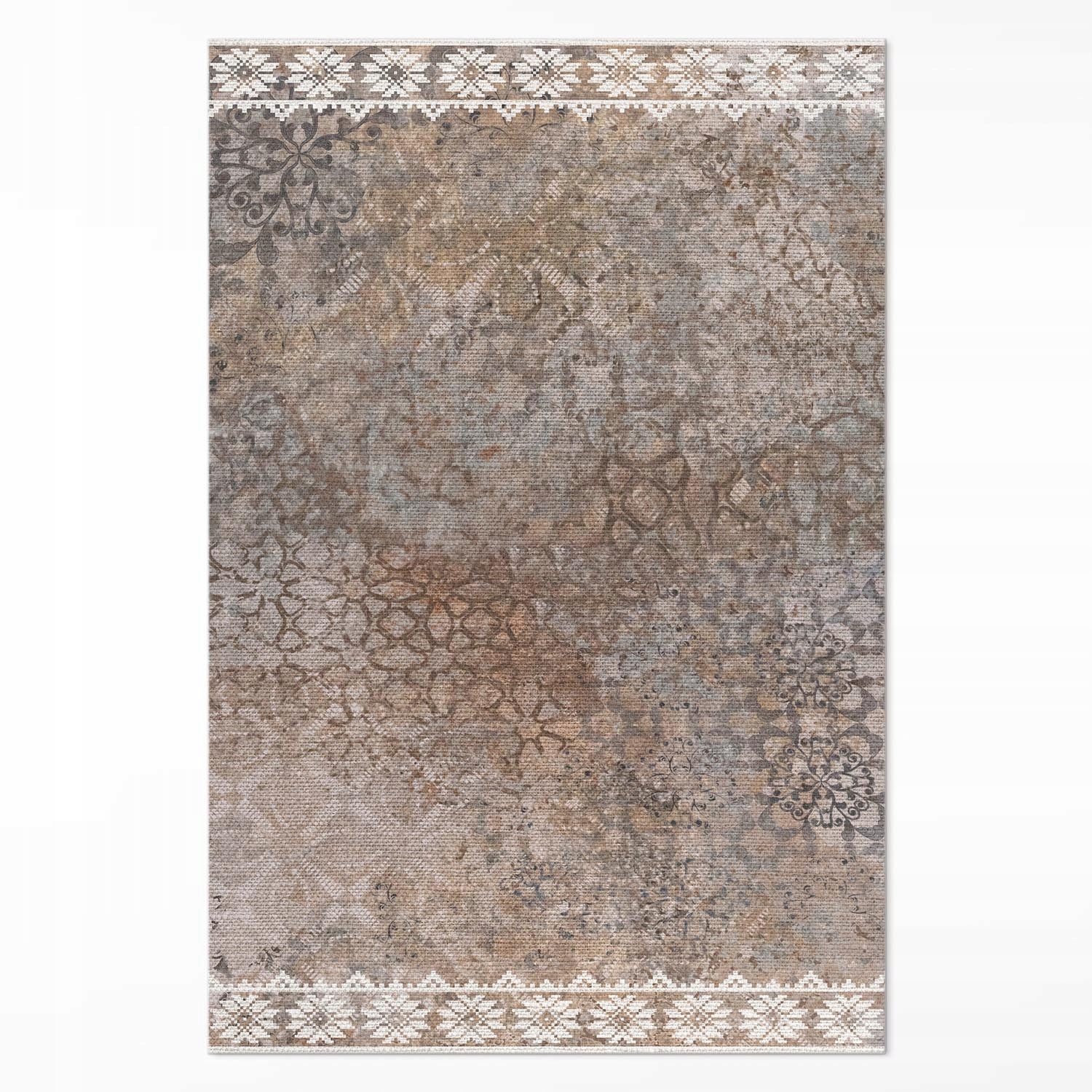 Koberec Vinyl do kancelárie Zaprášený umelo starnúcou potlačou Veľký 140 x 210 cm