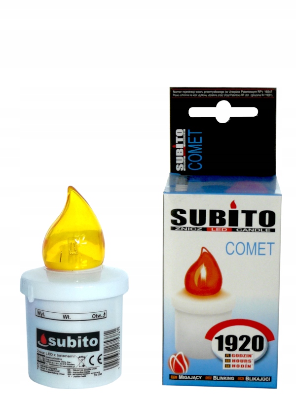 

Wkład Led Comet żółty 80 dni 1 szt.