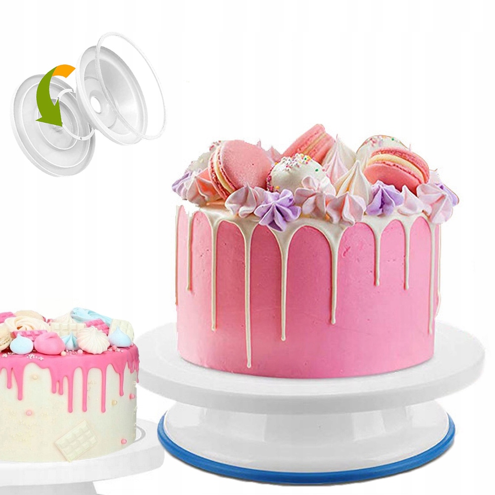Patrový Podnos Na Zákusky Dort Otočná Pro Zdobení Dortových Koláčů Otočný Talíř