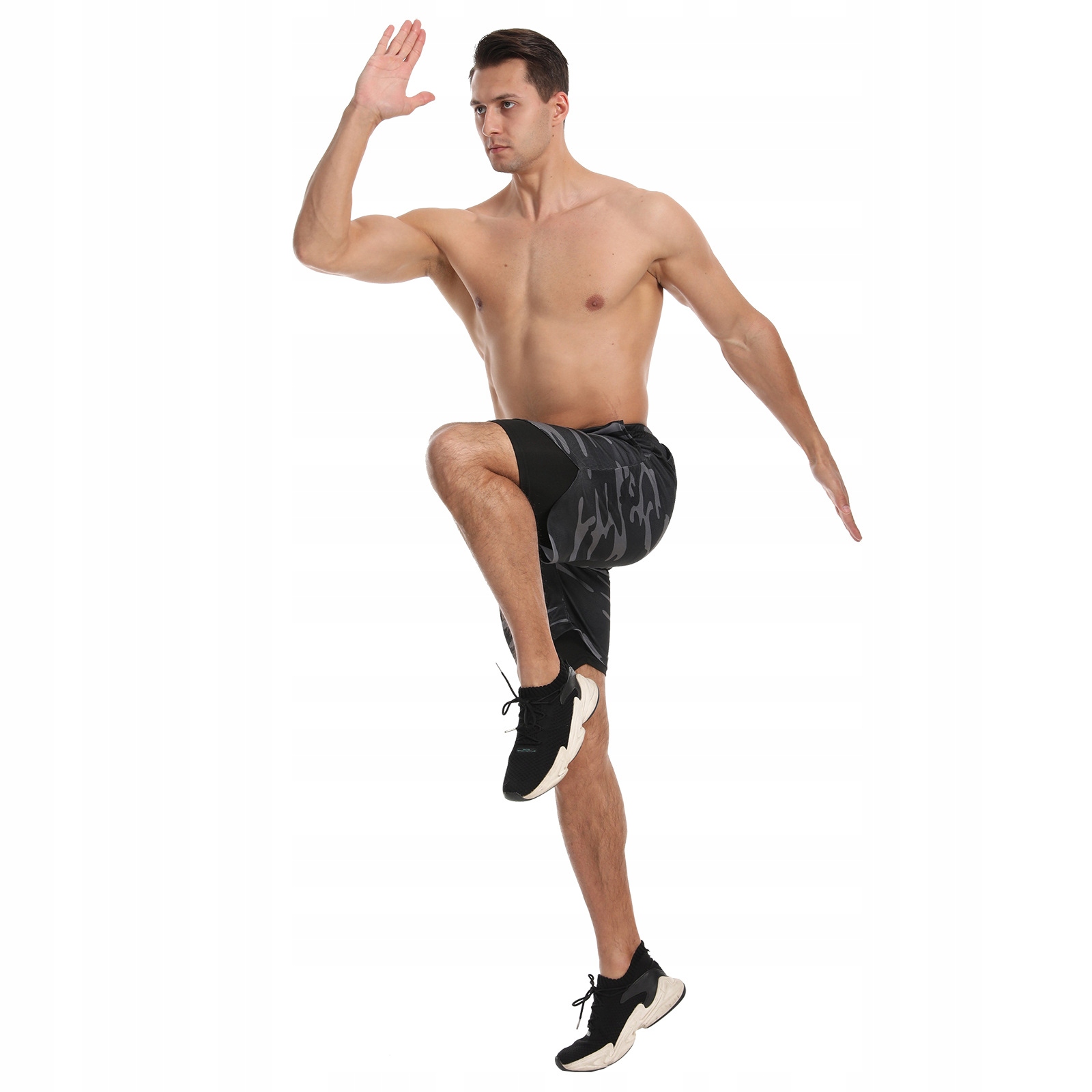 SPODENKI SPORTOWE MĘSKIE SPORTOWE SIŁOWNIA TRENING WF BIEGANIA SZORTY R.M Kod producenta 6977793464125