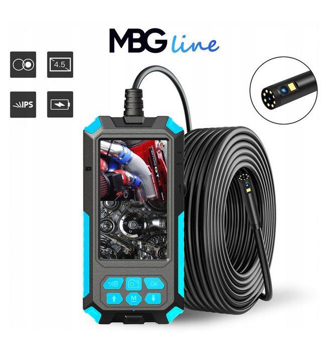 Kamera INSPEKCYJNA DUO ENDOSKOP 5M 9LED 2xFULL HD Producent code P50