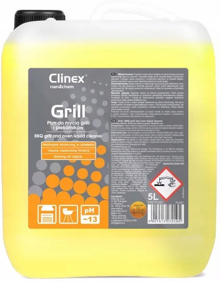 Levně Clinex Gril Čištění Grilu Sporáku 5L