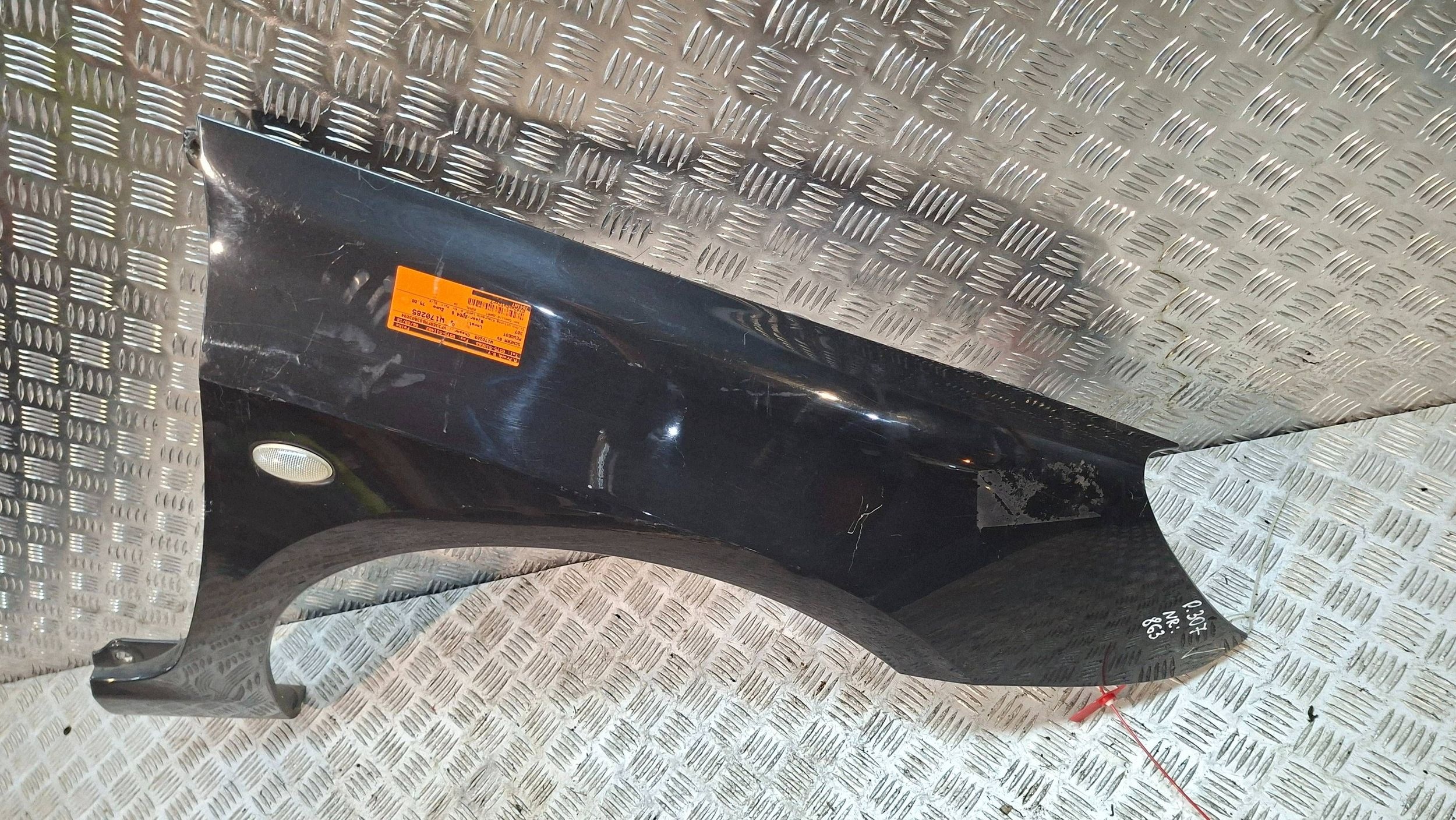 fender front right PEUGEOT 307 2002-2004