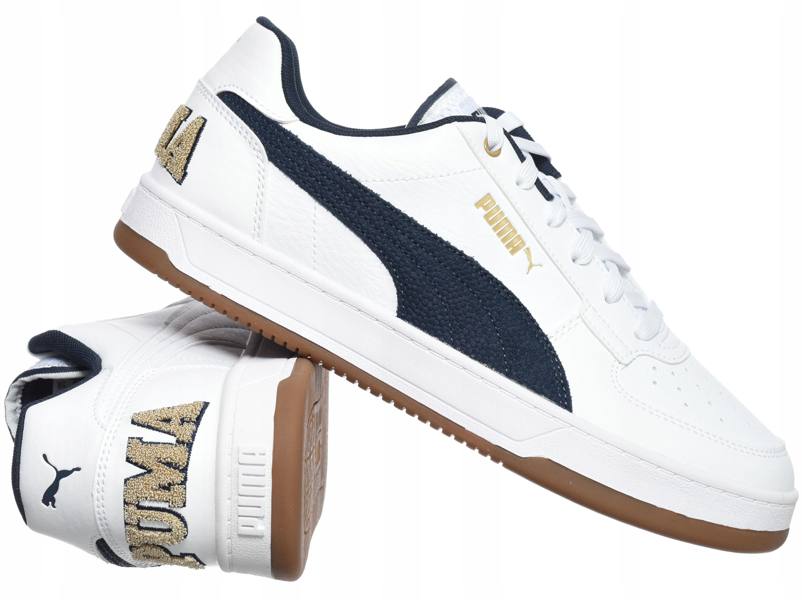 Pánské boty Puma Caven 2.0 Retro Club 395082-01 sportovní tenisky Bílé