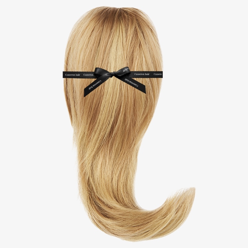 Szybki kucyk na klamrze 35 cm dopinana treska doczepy kok kitka