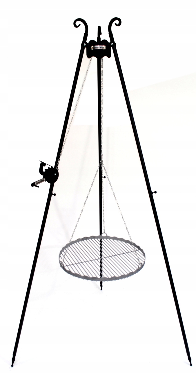 TRÓJNÓG XXL+ KORBKA +RUSZT XL KUTY - GRILL S234