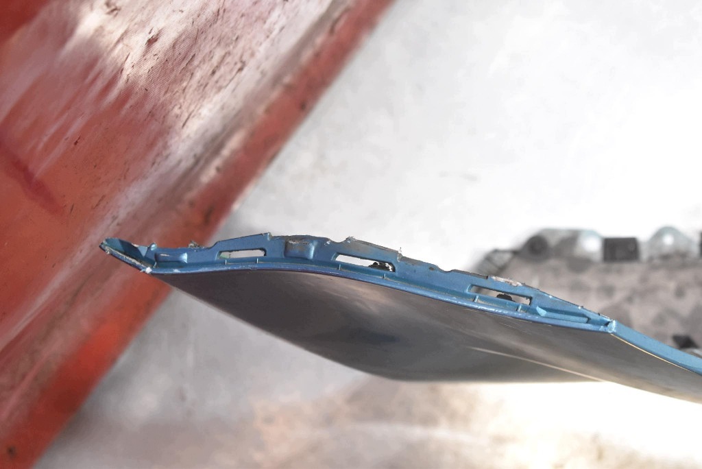 bumper front front blue OPEL CORSA D LIFT 10-20
