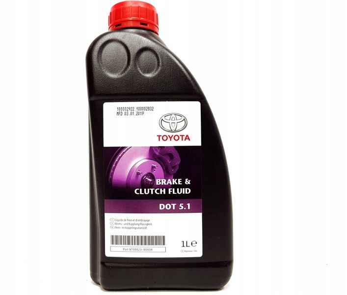 

Oe Toyota Brake Fluid Płyn Hamulcowy Dot 5.1 1L