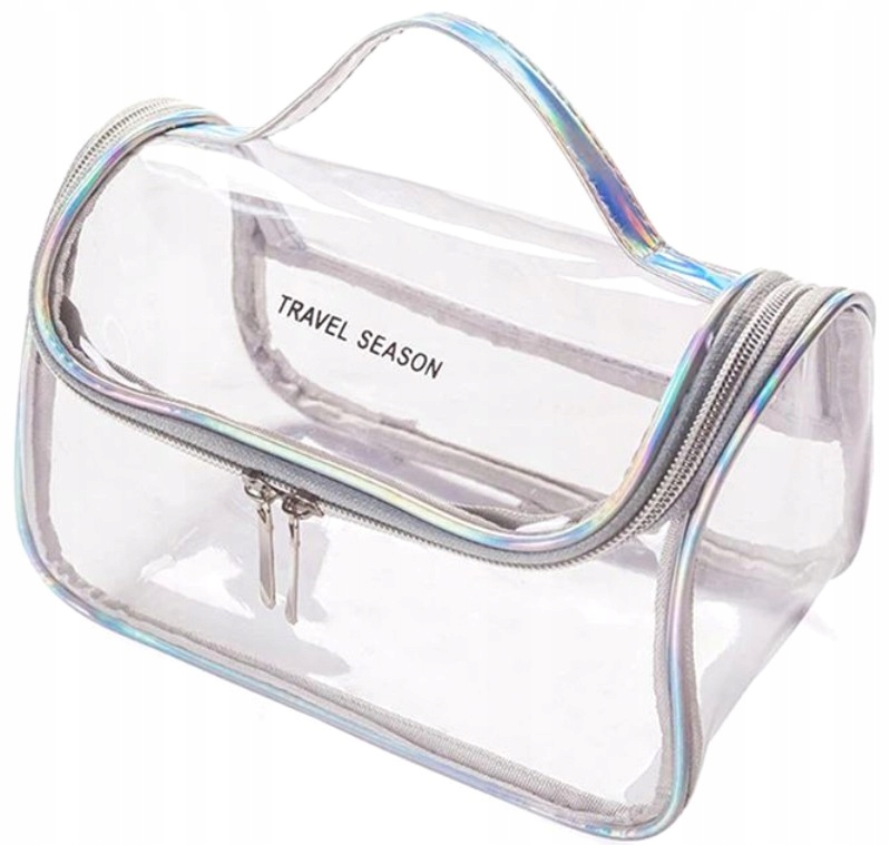 Przezroczysty Kosmetyczka organizer pcv do walizki torby podróżny Kuferek Wielkość brak informacji