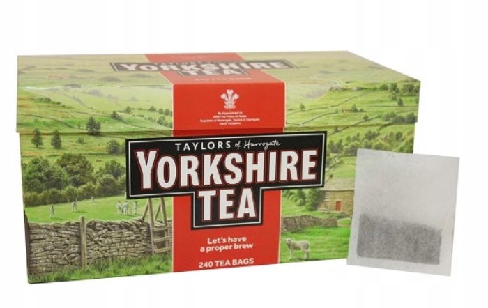 Yorkshire Tea Anglický Čaj 240 sáčků 750 g 02,2027
