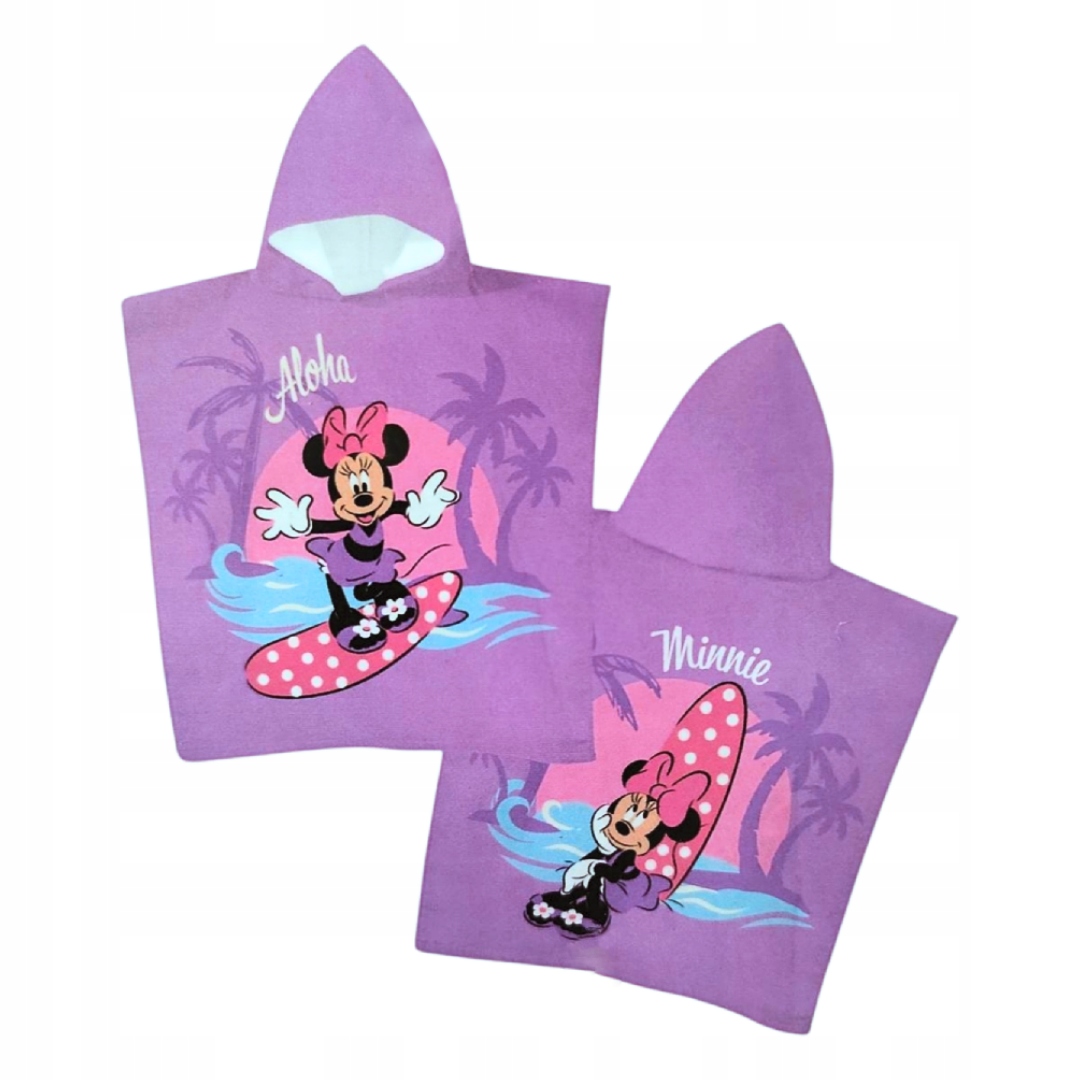 Poncho Mare O&N Minnie Righe 60x120 Cm - Cotone, Per Bambini - Foto 9
