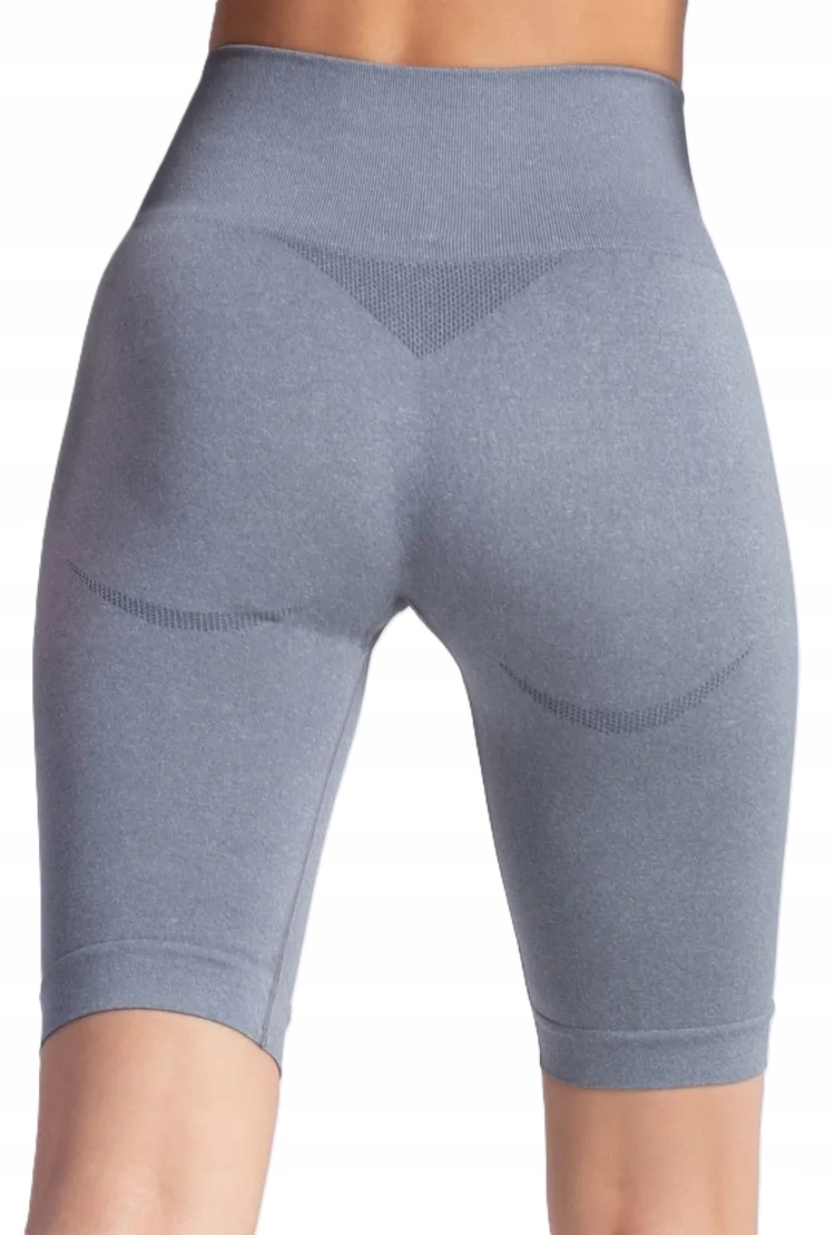 GATTA FITNESS SPODENKI BIEGOWE IDEALNIE DOPASOWANE LEGGINSY TRENINGOWE - M Kolor dominujący zielony